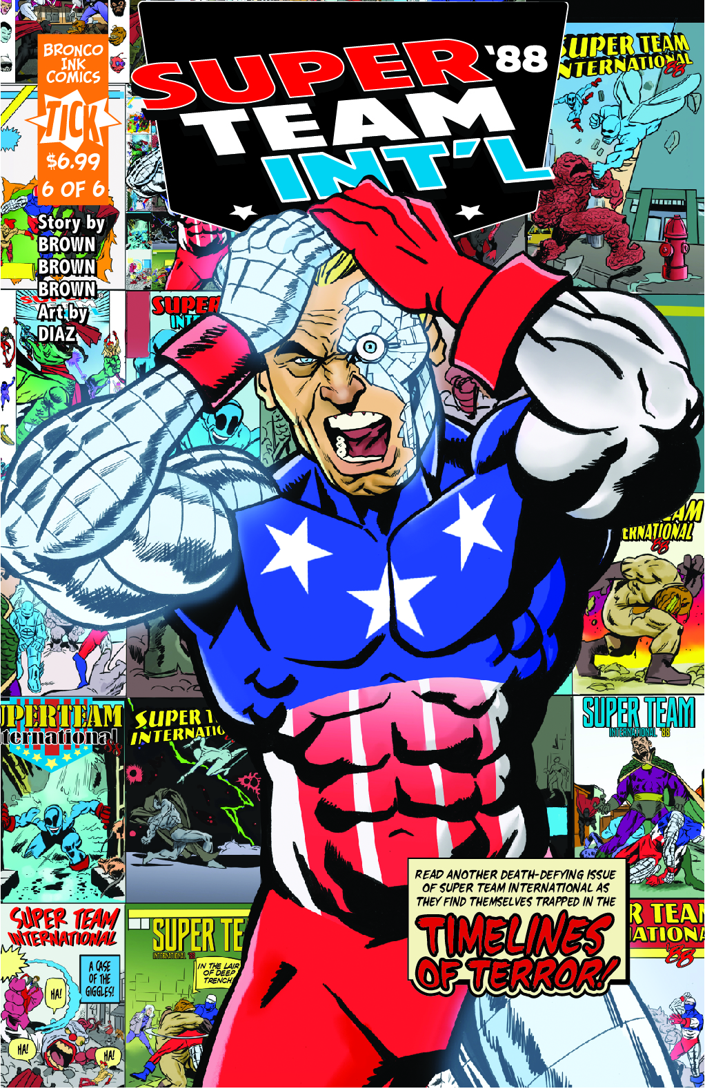 SUPER TEAM INTERNATIONAL ’88 #6 is live on&nbsp;Kickstarter!